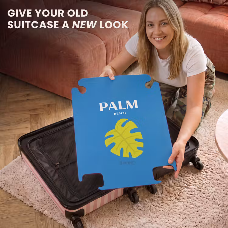 CaseSwap™ - Summer destinations - Palm beach blue — 3