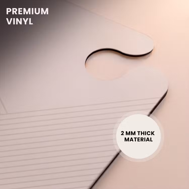 CaseSwap™ - Minimal - Crossing lines on warm beige — 6