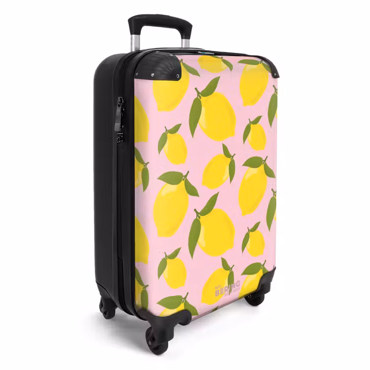 CaseSwap™ - Pastel - Lemons on light pink background — 2