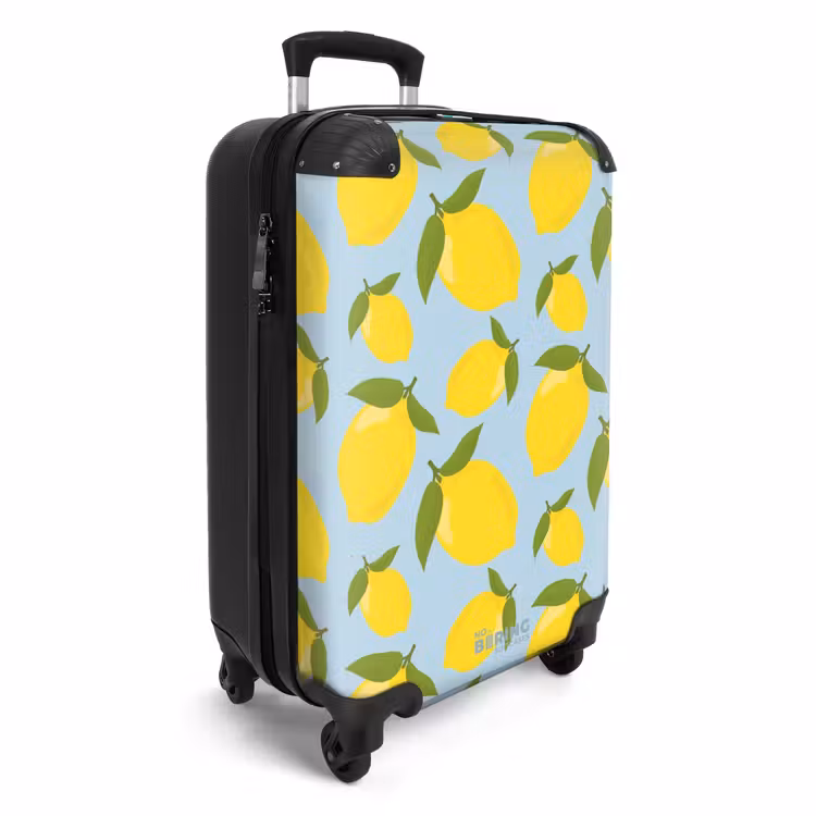 CaseSwap™ - Pastel - Lemons on light sky blue background — 2