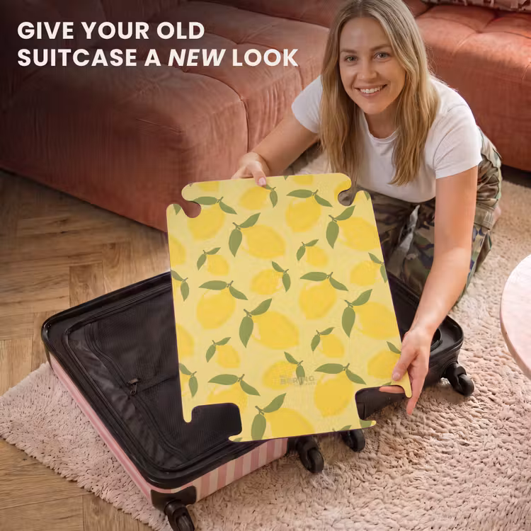 CaseSwap™ - Pastel - Lemons on pastel yellow background — 3
