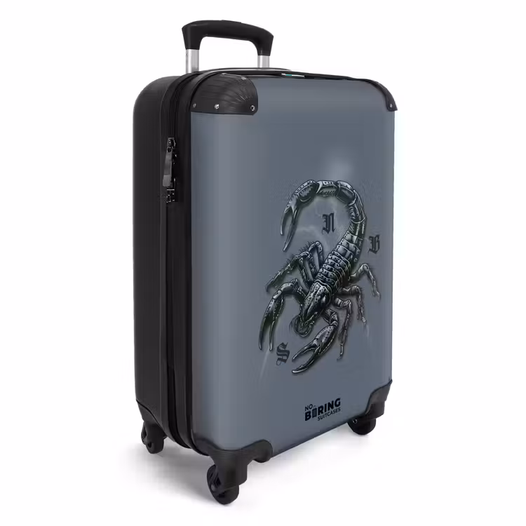 CaseSwap™ - Tattoo style- Realistic scorpion on gray background — 2
