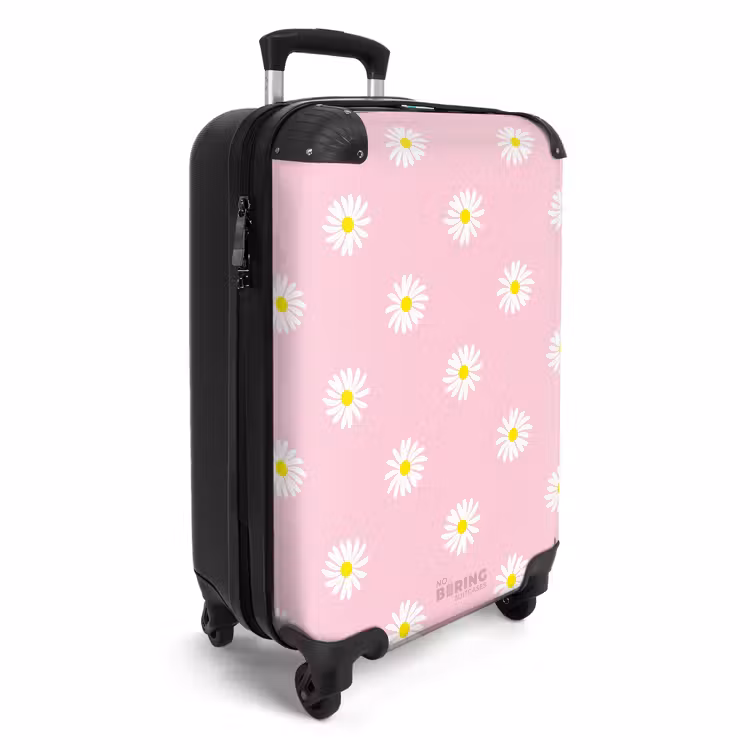 CaseSwap™ - Pastel - Daisies on light light pink background — 2