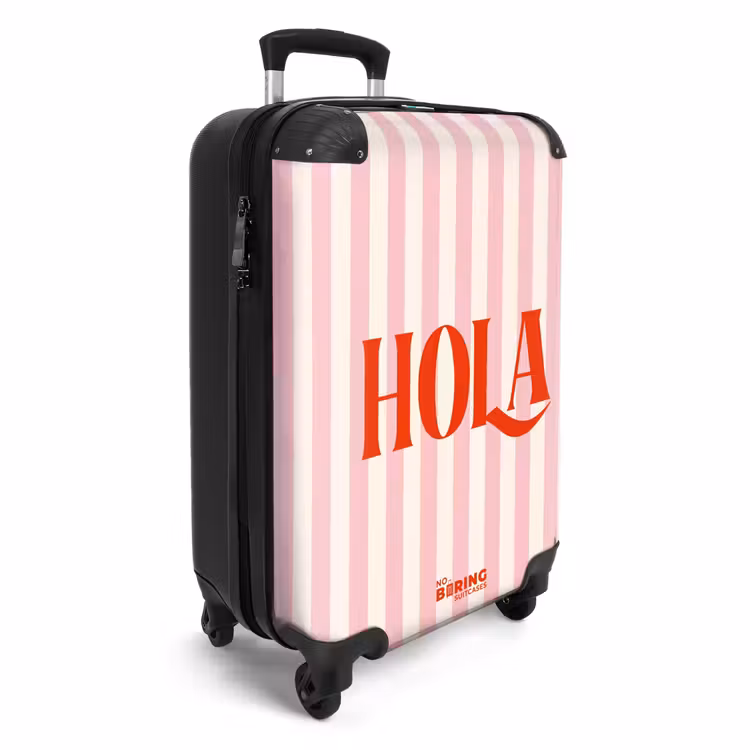 CaseSwap™ - Quotes - Hola powder pink and light peach — 2