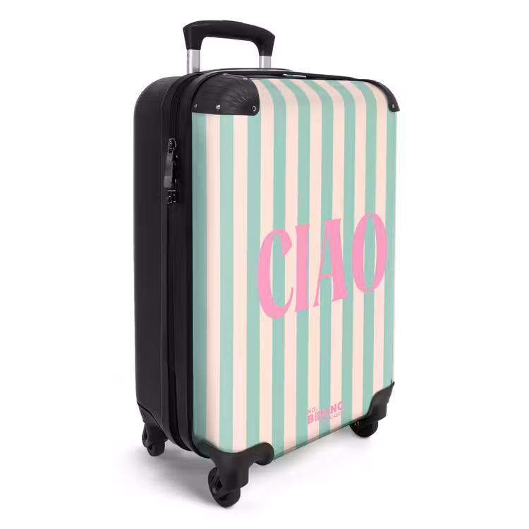 CaseSwap™ - Quotes - Ciao mint green and salmon color — 2