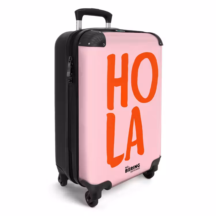 CaseSwap™ - Quotes - Hola light pink — 2