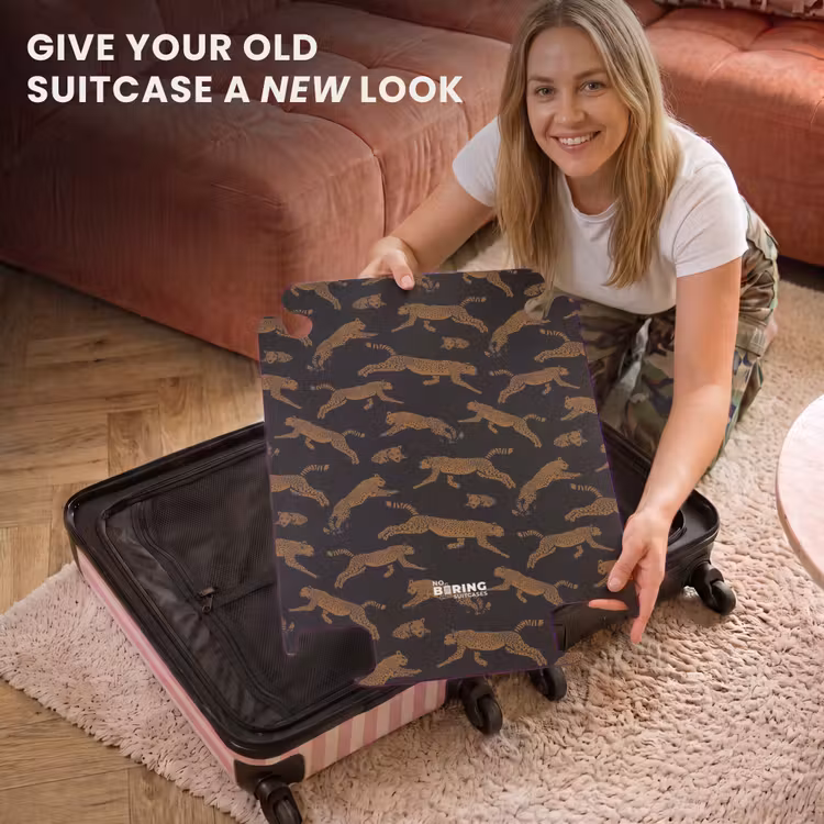 CaseSwap™ - Patterns - Leopard pattern on black — 3