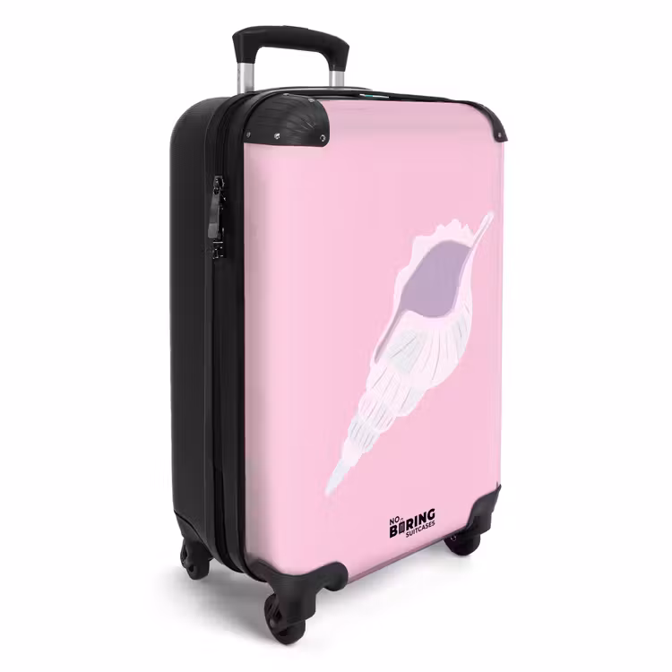 CaseSwap™ - Summer memories - Shell art on pink — 2