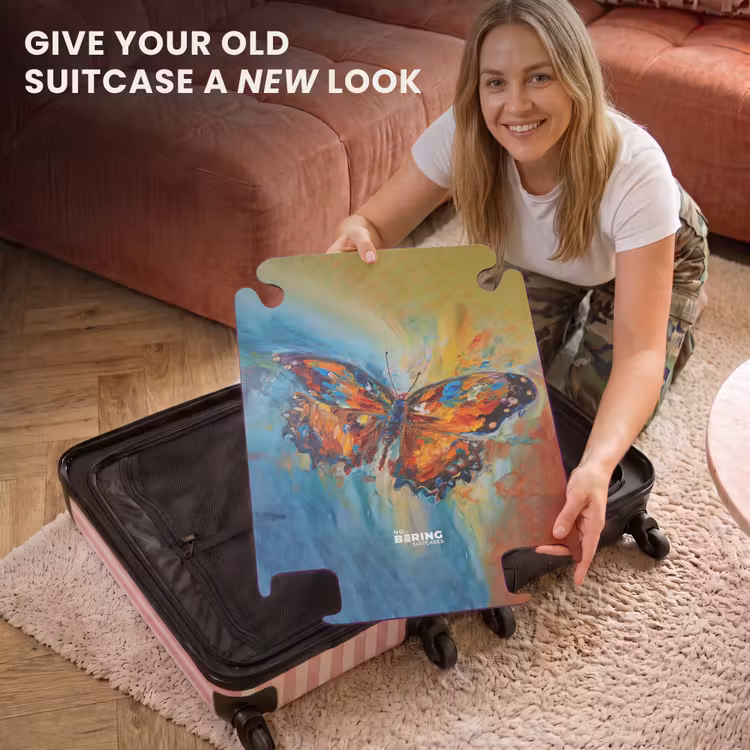 CaseSwap™ - Butterfly as a colorful oil painting artwork — 3