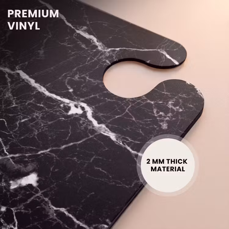CaseSwap™ - Marble print - Black - Letter G — 6