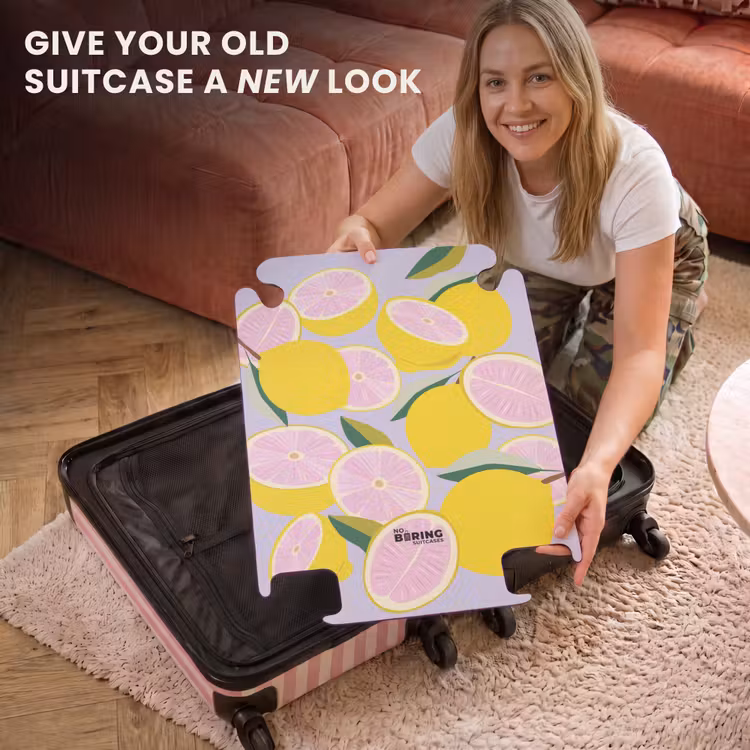 CaseSwap™ - Summer memories - Lemons on a lilac background — 3
