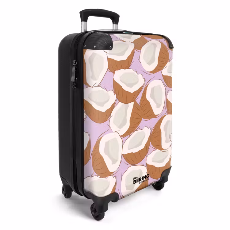 CaseSwap™ - Summer memories - Coconuts on a lilac background — 2