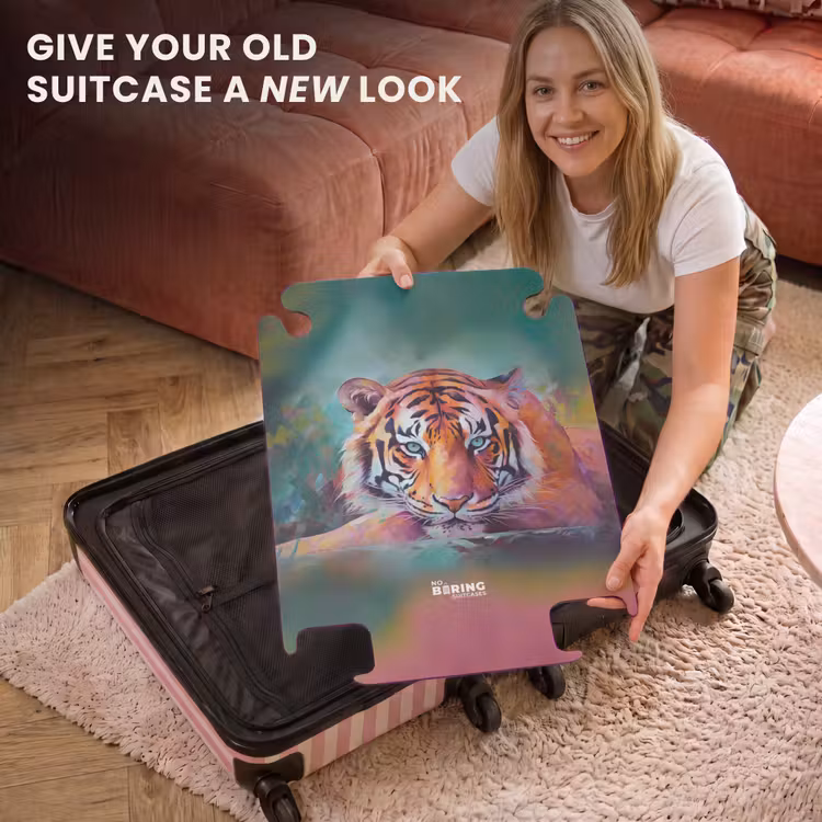 CaseSwap™ - Oil painting artwork of a reclining tiger — 3