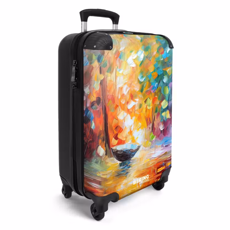 CaseSwap™ - Colorful - Oil paint - Water - Boat — 2