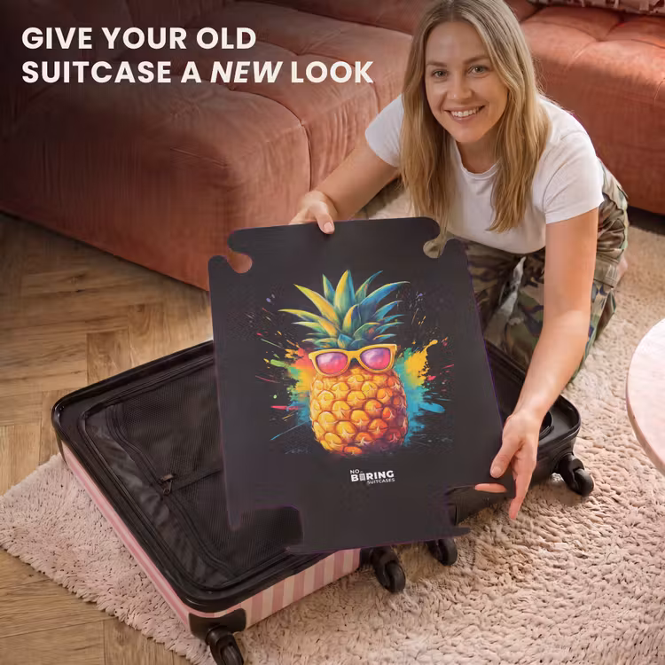 CaseSwap™ - Summer pineapple with sunglasses — 3