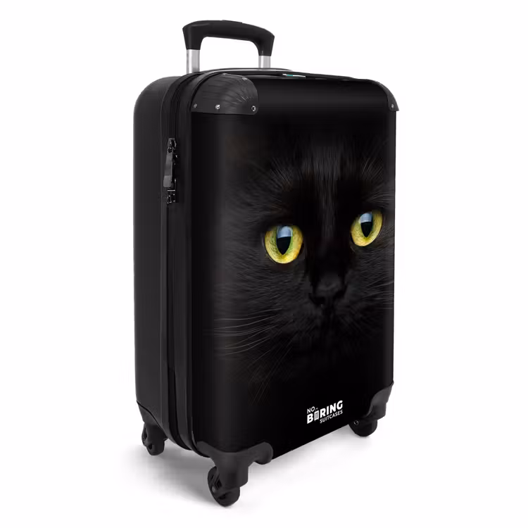 CaseSwap™ - Black cat with bright eyes — 2