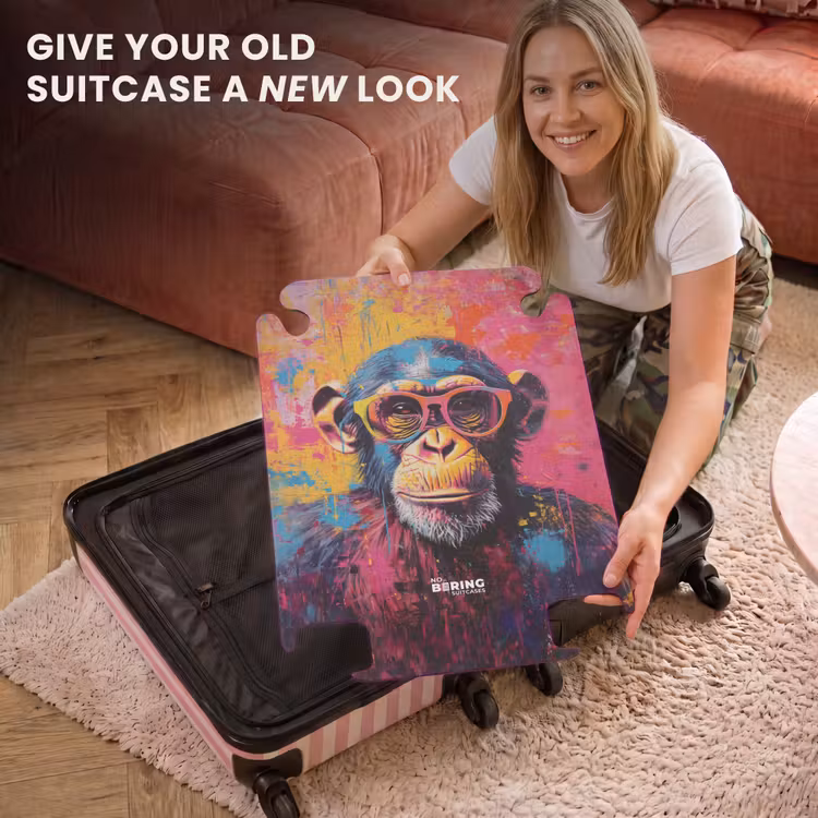 CaseSwap™ - Chimpanzee with glasses in graffiti style — 3