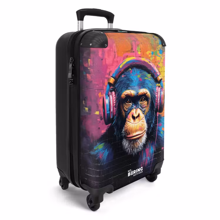 CaseSwap™ - Colorful monkey with headphones in graffiti style — 2