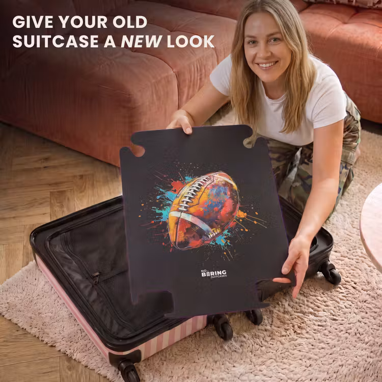 CaseSwap™ - Rugby ball with colorful graffiti — 3