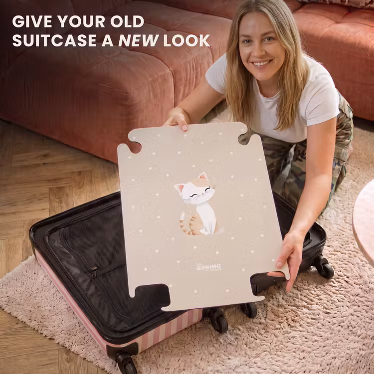 CaseSwap™ - Cat surrounded by beige dots — 3