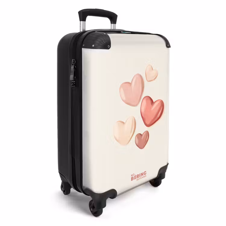 CaseSwap™ - Floating hearts in soft shades of red and pink — 2