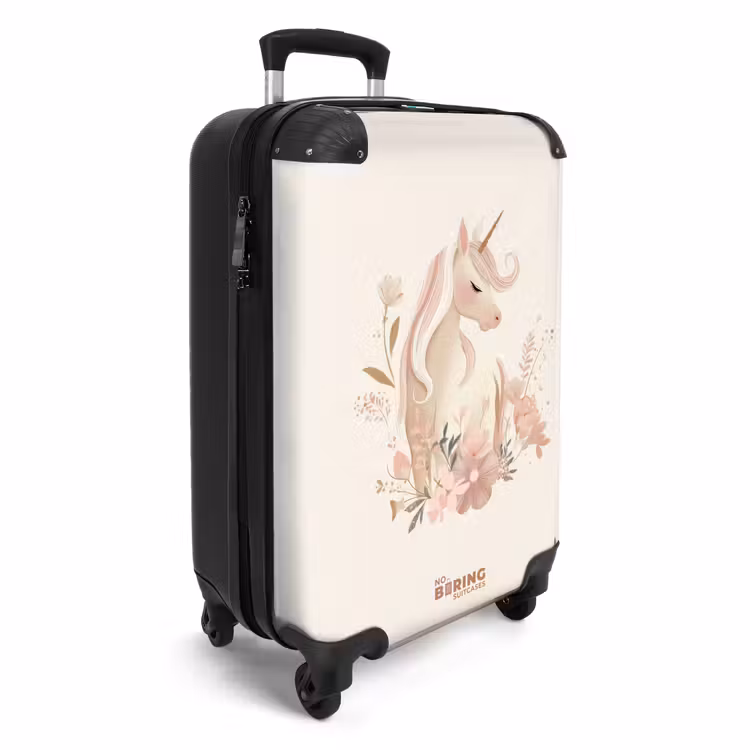 CaseSwap™ - Unicorn among flowers in pink pastel colors — 2
