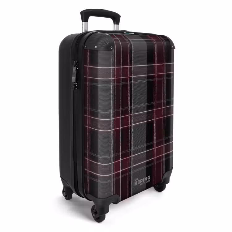CaseSwap™ - Classic checkered pattern in gray and red — 2