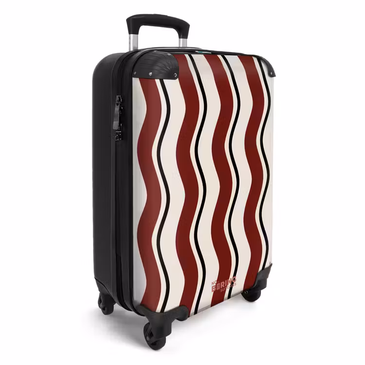 CaseSwap™ - Wavy stripes in red — 2