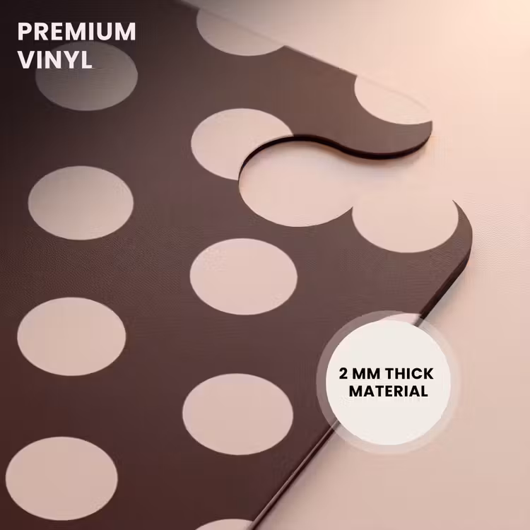 CaseSwap™ - Dots pattern in different shades of brown — 6