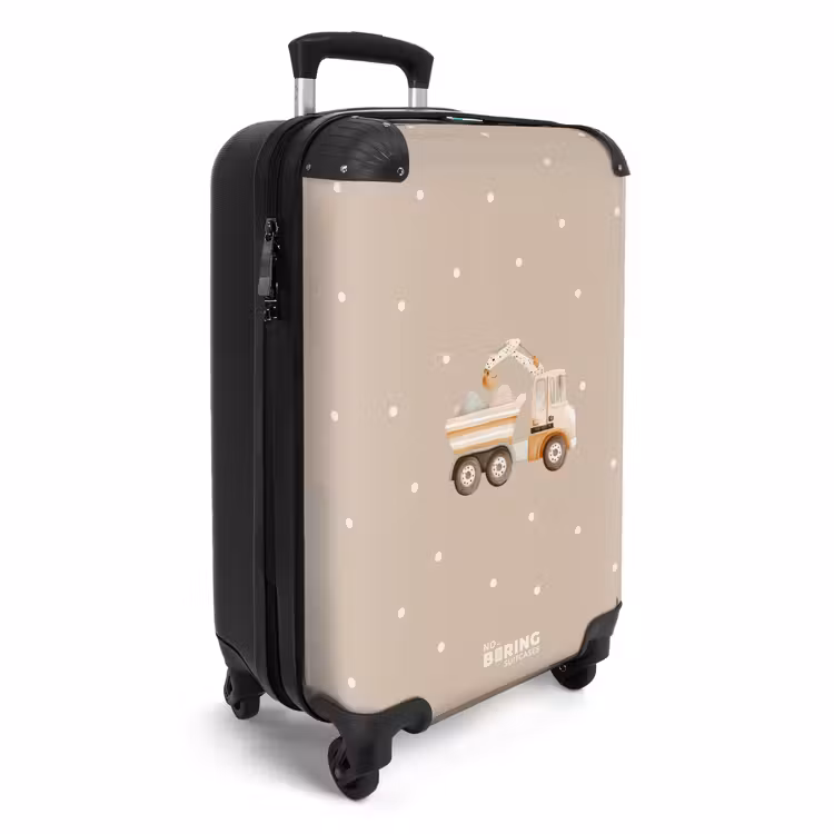 CaseSwap™ - Yellow dump truck with stones and dot pattern — 2