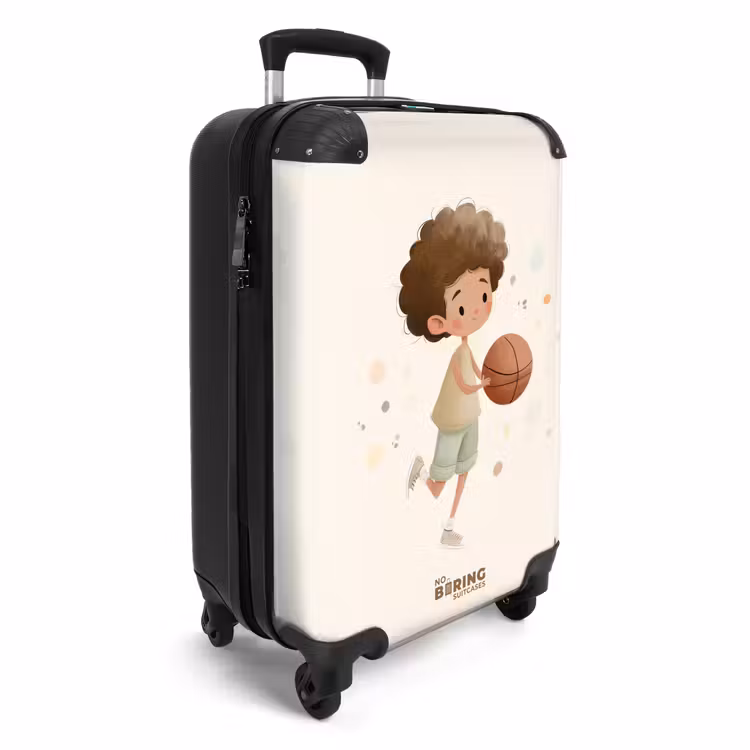 CaseSwap™ - Boy with a basketball in beige colors — 2