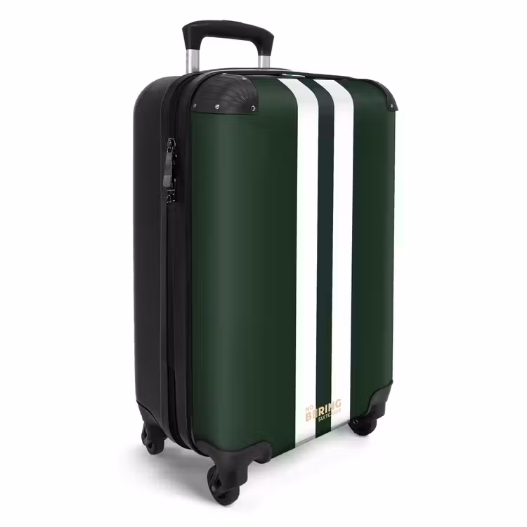 CaseSwap™ - Green background with double white vertical stripes — 2