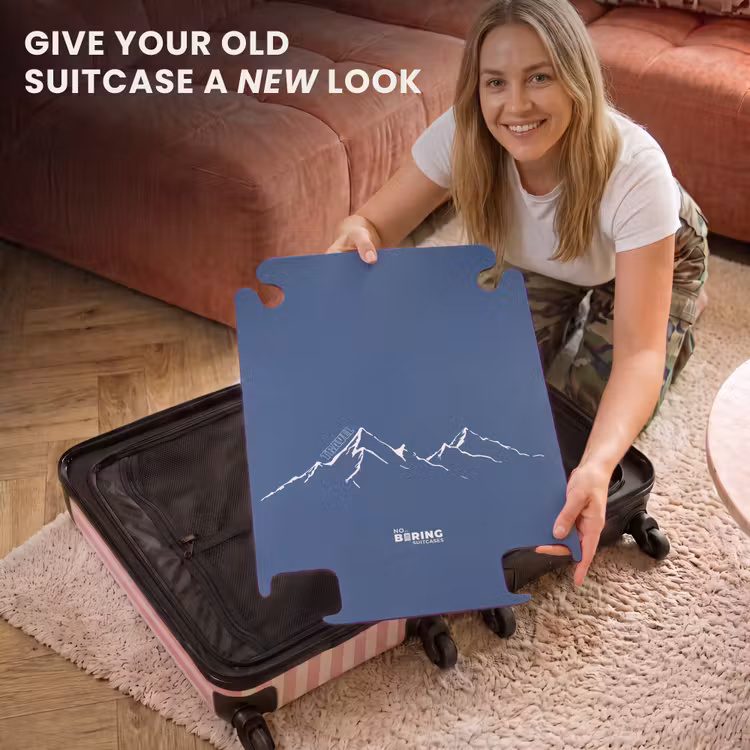 CaseSwap™ - Blue background with white mountain illustration — 3