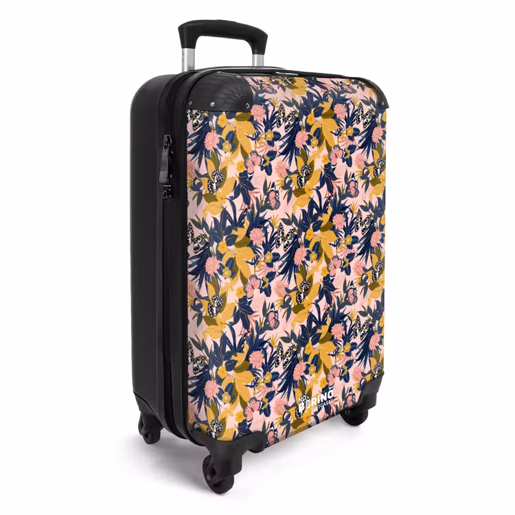 CaseSwap™ - Tropical butterfly pattern blue yellow — 2