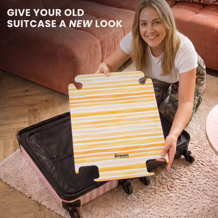 CaseSwap™ - Stripes pattern yellow — 3