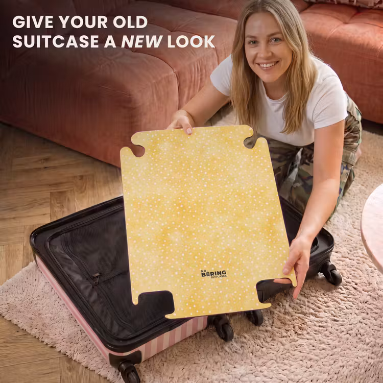 CaseSwap™ - Polka dots pattern yellow — 3