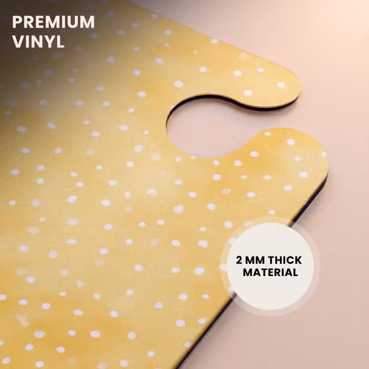CaseSwap™ - Polka dots pattern yellow — 6