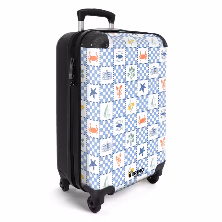 CaseSwap™ - Square summer print blue — 2