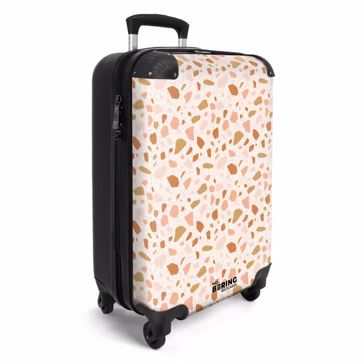 CaseSwap™ - Terrazzo pattern multicolored beige pink — 2