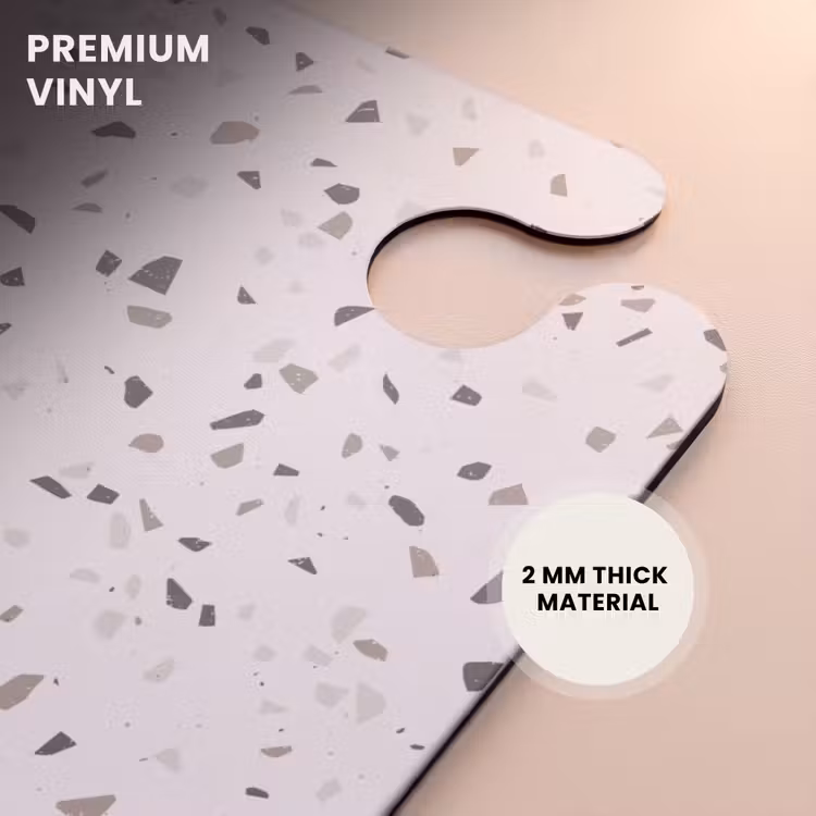 CaseSwap™ - Terrazzo pattern multicolored gray — 6
