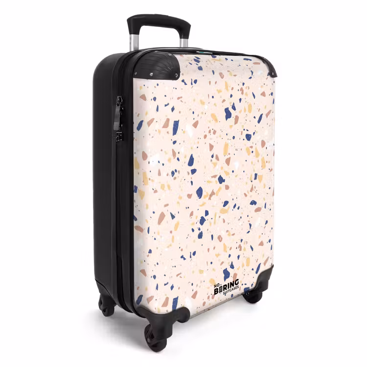 CaseSwap™ - Terrazzo pattern multicolored blue — 2