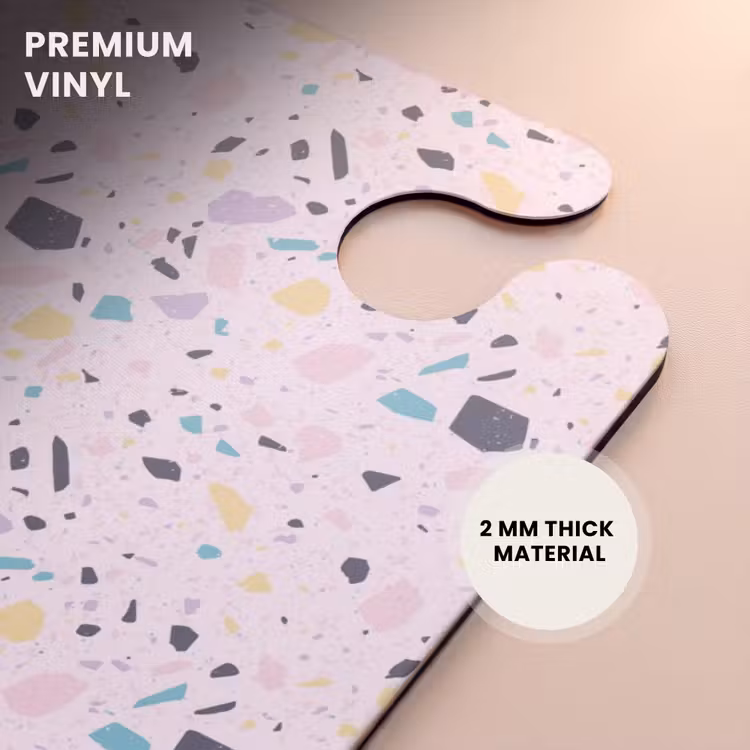 CaseSwap™ - Terrazzo pattern pink confetti — 6