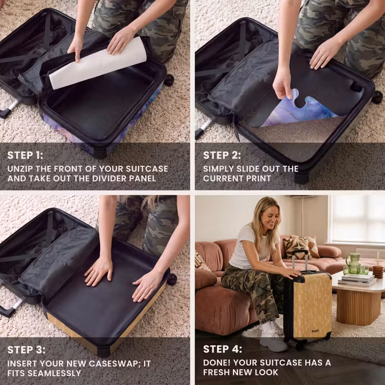 CaseSwap™ - Coral with fish pattern orange pink — 4