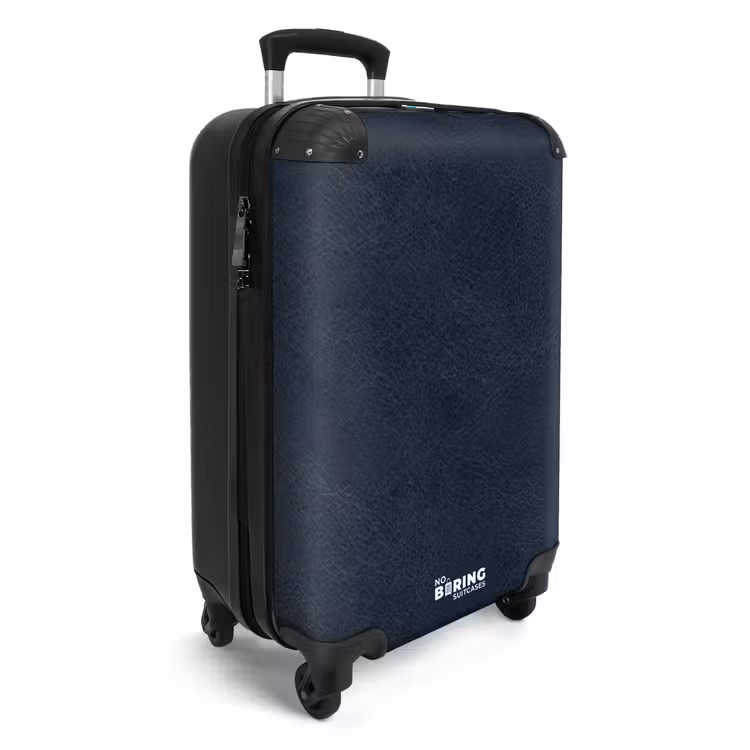 CaseSwap™ - Leather look navy blue — 2