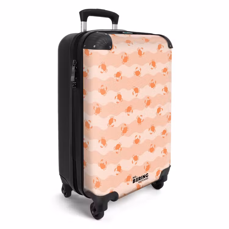 CaseSwap™ - Crab pattern pink orange — 2