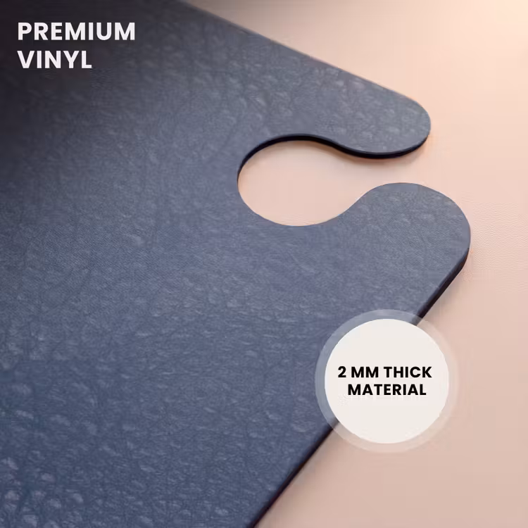 CaseSwap™ - Leather look gray blue — 6