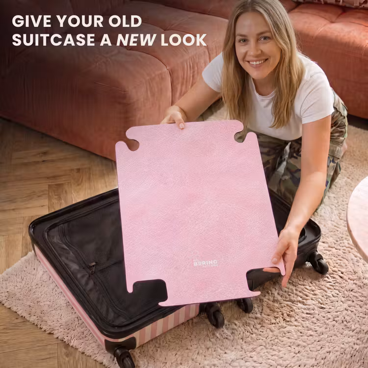 CaseSwap™ - Leather look light pink — 3