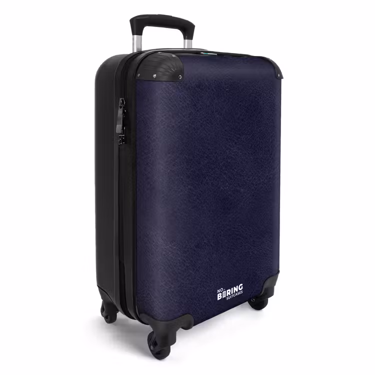 CaseSwap™ - Leather look navy blue — 2