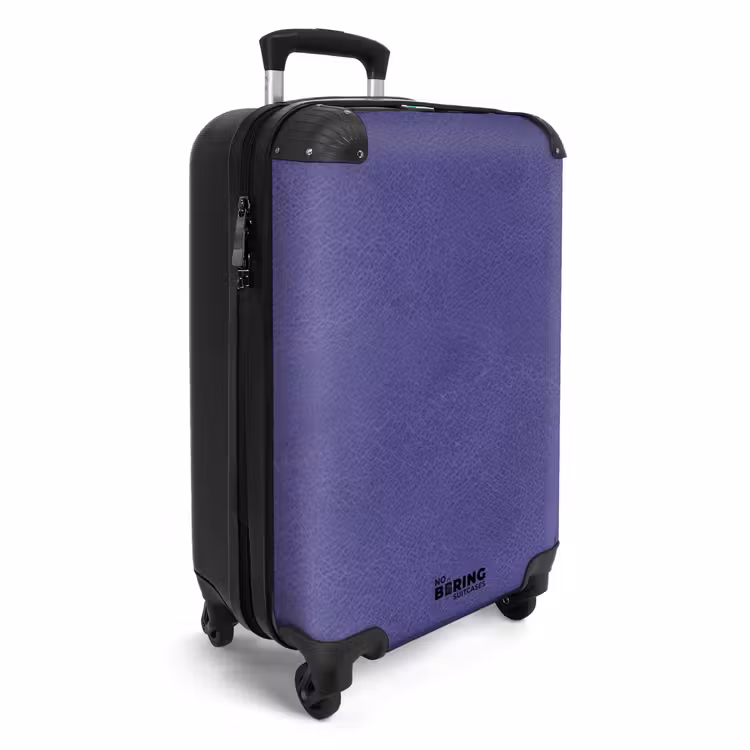 CaseSwap™ - Leather look purple — 2