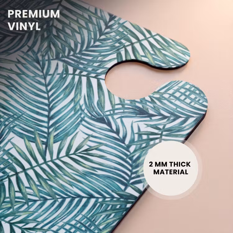 CaseSwap™ - Palm leaves pattern colorful blue — 6
